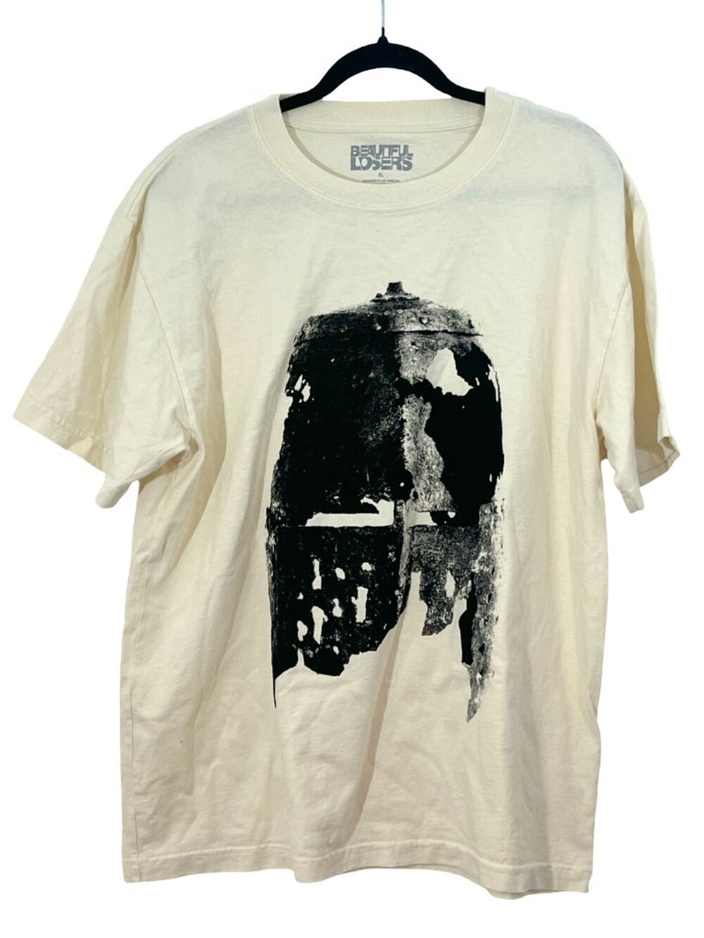Andrew Schoultz x Beautiful Losers War Helmet 1 2025 Tee Shirt NWOT